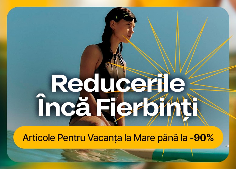 Reducerile încă Fierbinți - Articole pentru Vacanța la Mare până la -90%