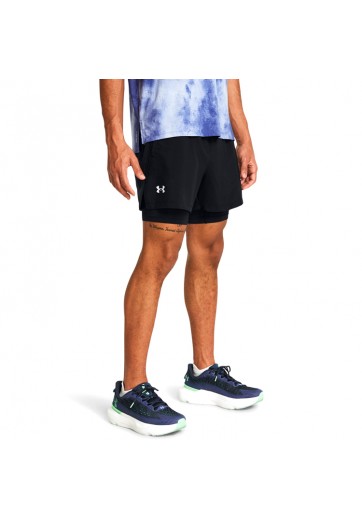 Sorti Under Armour UA LAUNCH 5 2-IN-1 SHORTS