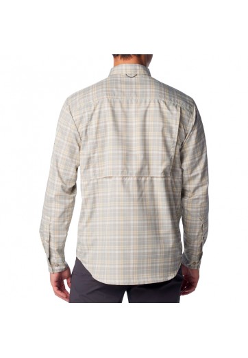 Camasa Columbia Silver Ridge Utility Lite Plaid Long Sleeve Shirt