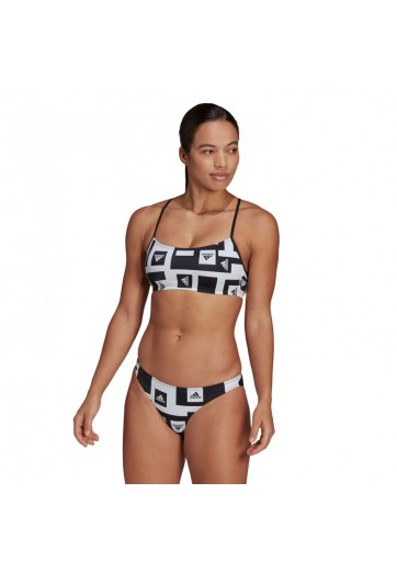 Costum p/u inot Adidas BARS AOP BIKINI